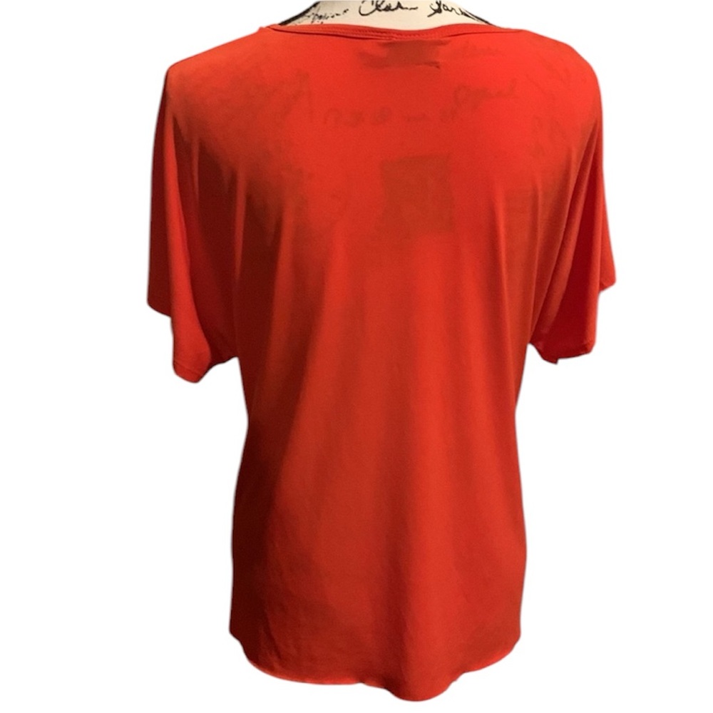 NYCC Orange Ruffle Shirt - Picture 3 of 4